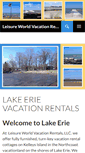 Mobile Screenshot of leisureworldvacationrentals.com